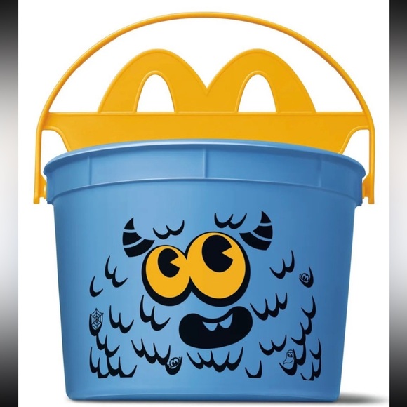 🎃2024 McDONALD'S Halloween Pail Boo Toy Buckets HAPPY MEAL Set Of 2 - Picture 5 of 8